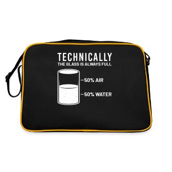 Science Scientist Science - Retro Bag - black/gold - Back