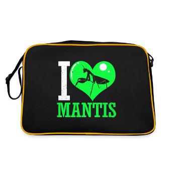 Mantis - Retro Bag - black/gold - Back