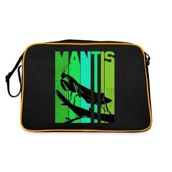Mantis - Retro Bag - black/gold - Back