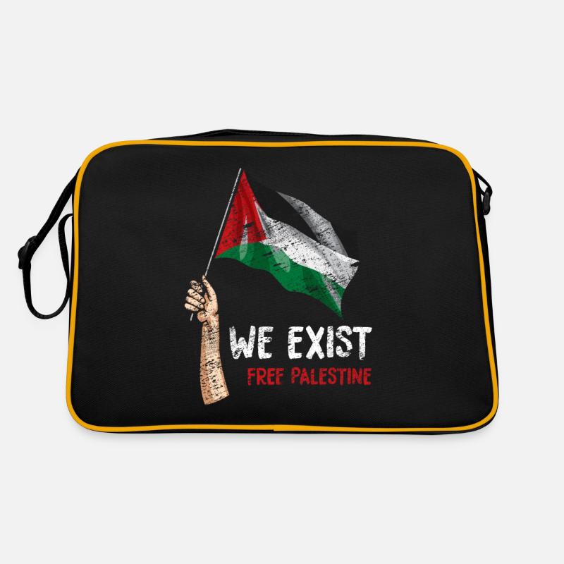 Palestine - Sac Retro - noir/or