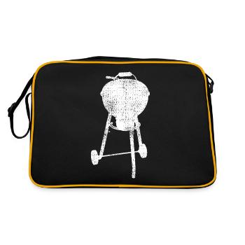 grilling - Retro Bag - black/gold - Back