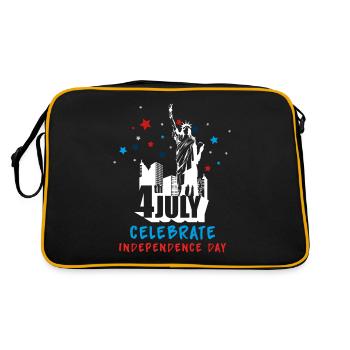 July 4th - Retro Bag - black/gold - Back