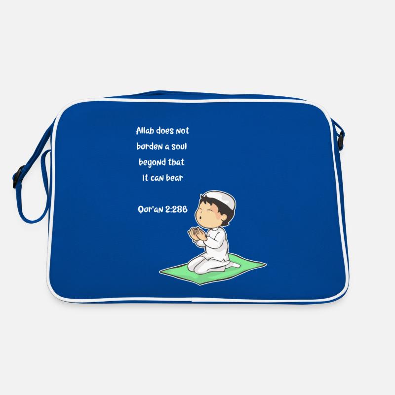 Koran Surah verse Allah Allah Islam Muslim Gift Retro Bag