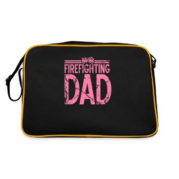 Firefighter Firefighter Firefighter - Retro Bag - black/gold - Back