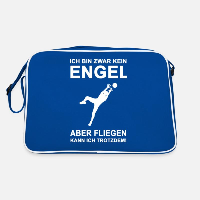Torwart Torhüter Spruch Lustig Geschenk Retro Tasche