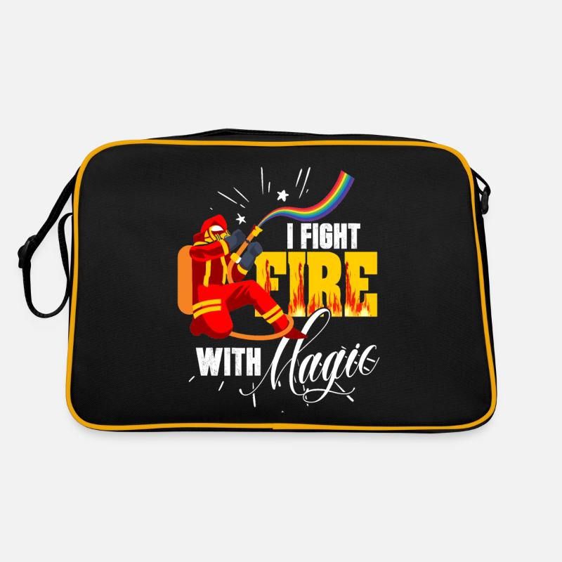 Fire Brigade Magic Rainbow Gift Retro Bag