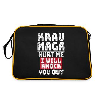 Krav Maga Kapap Legion - Retro Bag - black/gold - Back