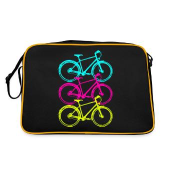 Bicycle - Retro Bag - black/gold - Back
