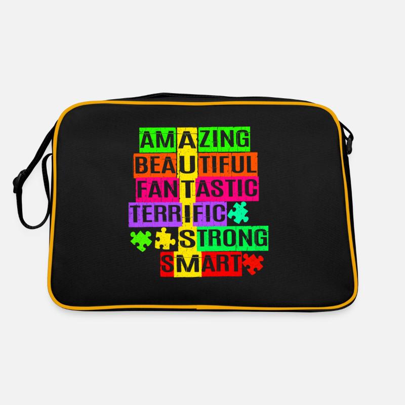 Autismus Retro Tasche