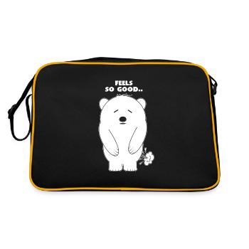 Oursons polaires - Sac Retro - noir/or - Dos