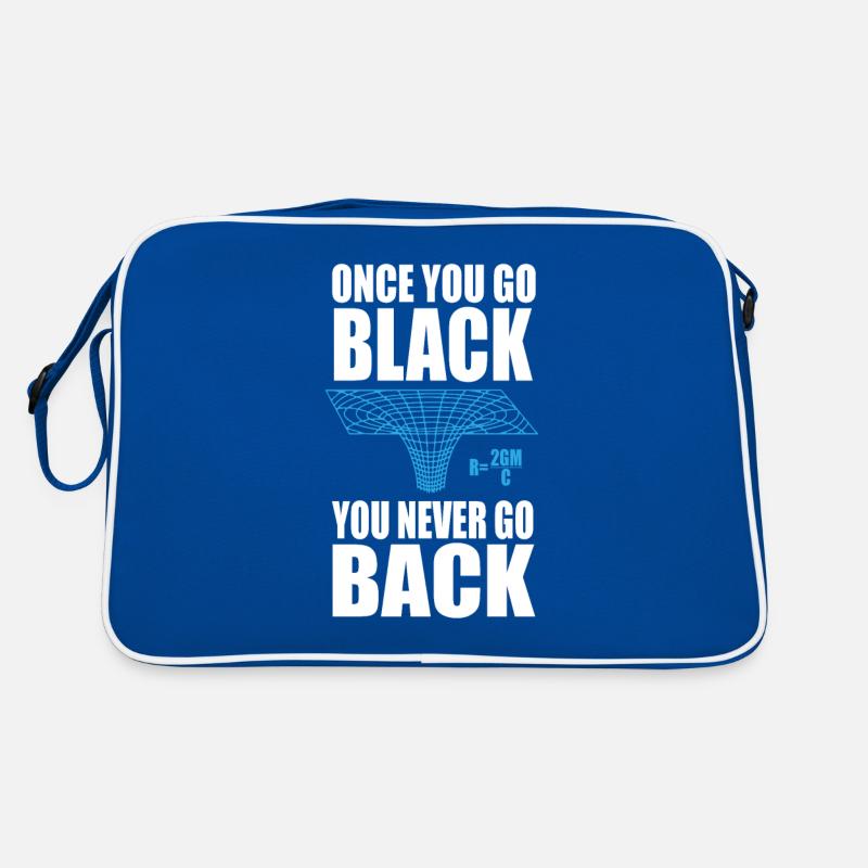 Black Hole Math Physics Sarcasm Gifts Retro Bag