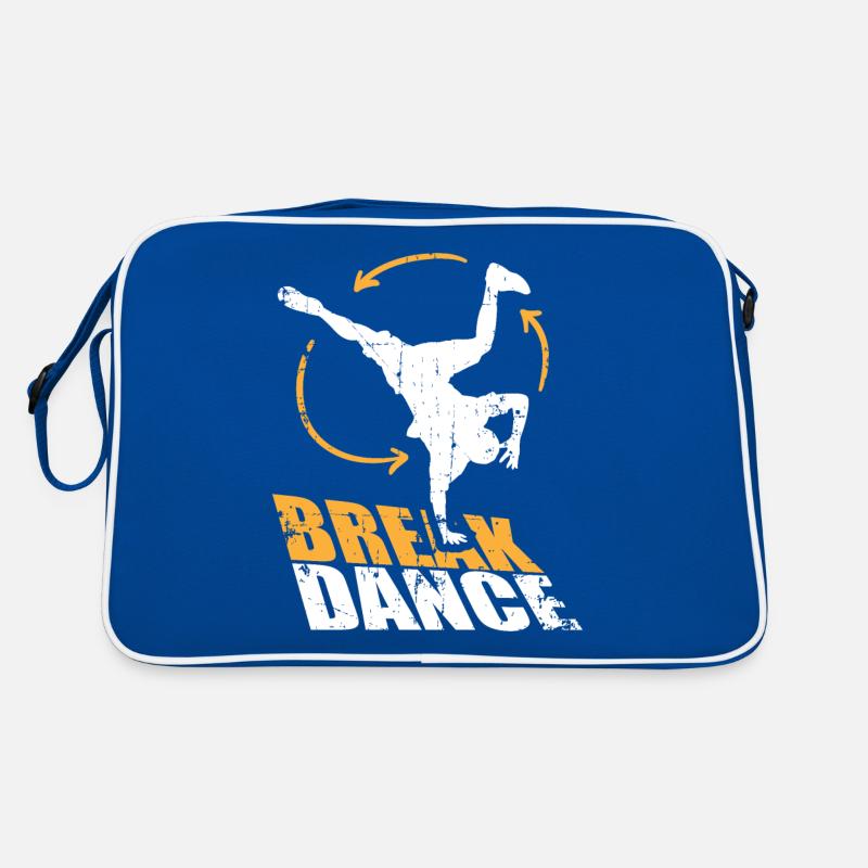 Breakdance Handstand Spin Breakdancer Bboy Retro Tasche