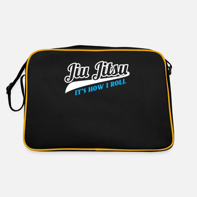 Jiu Jitsu It's How I Roll T-Shirt, BJJ Grappling Sac Retro