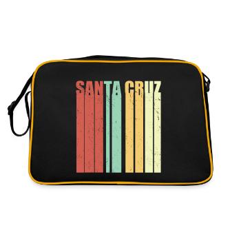 Santa Cruz vintage - Retro Bag - black/gold - Back