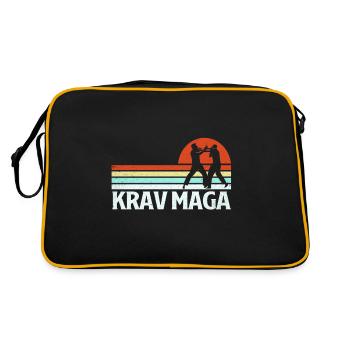 Krav Maga - Sac Retro - noir/or - Dos