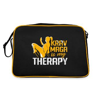Krav Maga - Sac Retro - noir/or - Dos