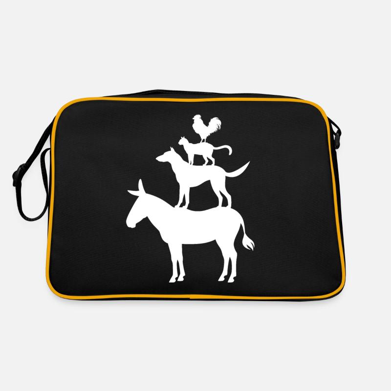 Bremen Town Musicians, gift from Bremen Retro Bag