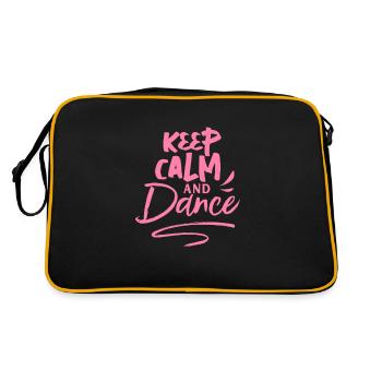 Dance - Retro Bag - black/gold - Back