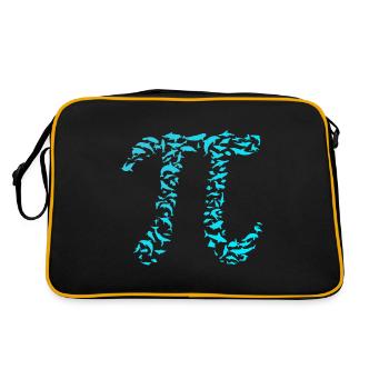 pi - Retro Bag - black/gold - Back