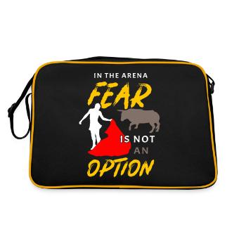 Torero - Retro Tasche - Schwarz/Gold - Hinten