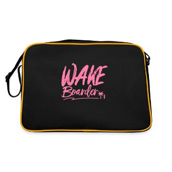Wakeboard - Retro Bag - black/gold - Back