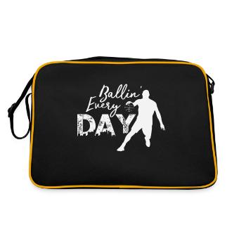 Basketball Everyday - Retro Bag - black/gold - Back
