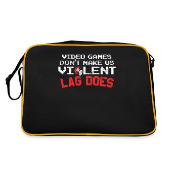 Gaming Geek - Retro Bag - black/gold - Back