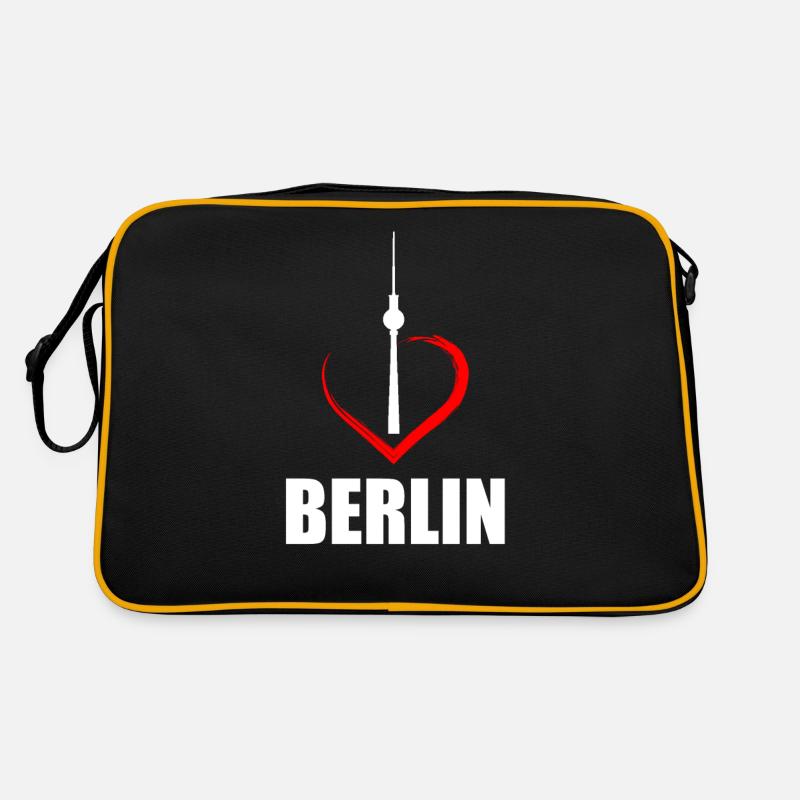 i love berlin i love berlin Retro Bag