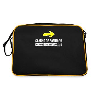 Camino de Santiago Chemins - Sac Retro - noir/or - Dos