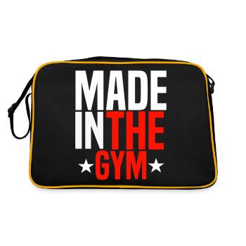 Gym - Retro Bag - black/gold - Back