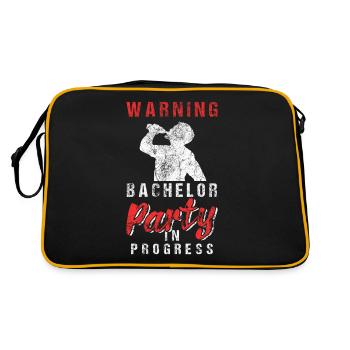 Bachelor Party JGA - Sac Retro - noir/or - Dos