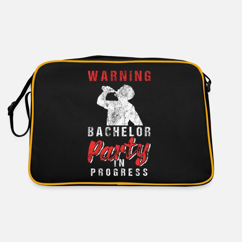 Bachelor Party JGA - Sac Retro - noir/or
