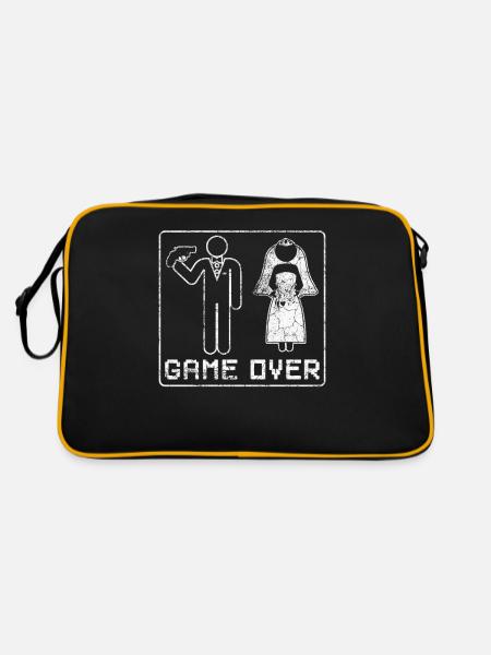 Bachelor Party JGA - Retro Bag - black/gold - Back
