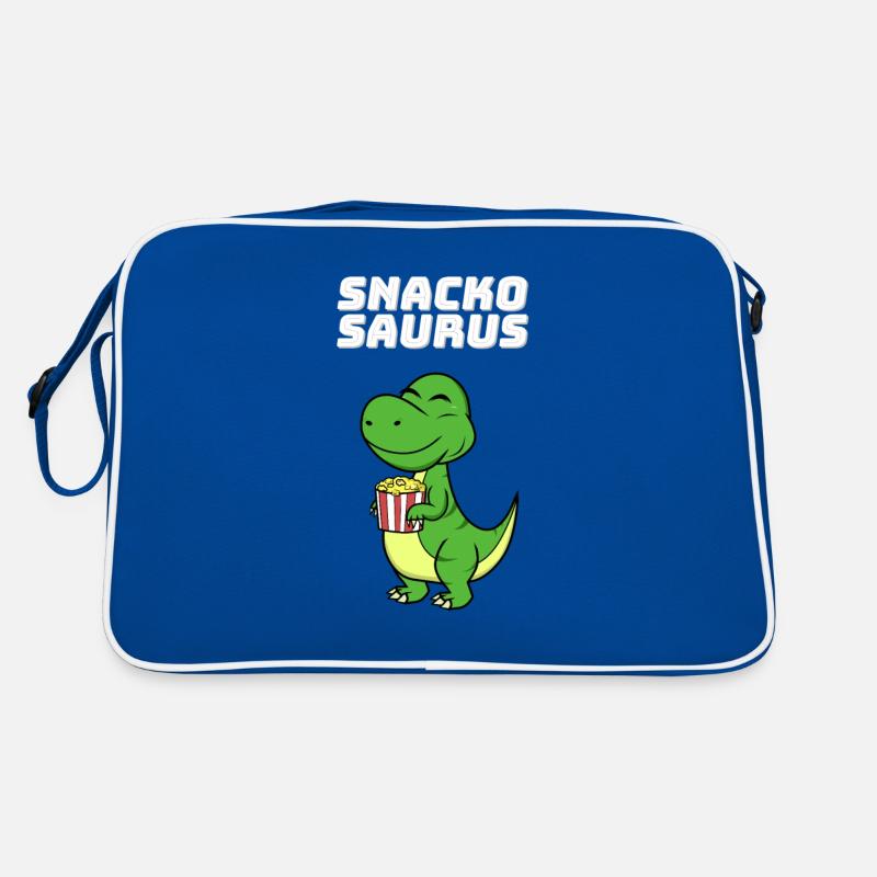 Snackosaurus dinosaur T-Rex diet gift Retro Bag