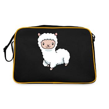 Alpaca baby - Retro Bag - black/gold - Back