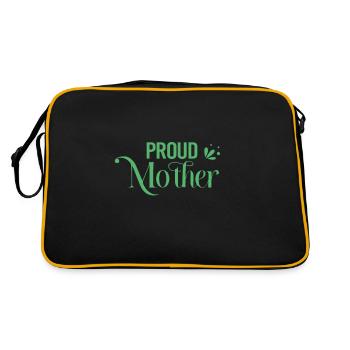 Mother's Day Mother's Day Mother's Day Mother's Day - Retro Bag - black/gold - Back