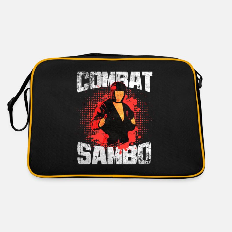 Sambo fighter gift Retro Bag