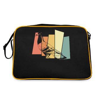 Pigeon - Sac Retro - noir/or - Dos