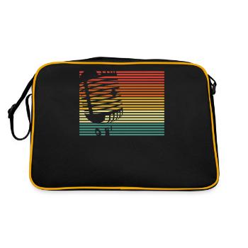 Singer - Retro Bag - black/gold - Back