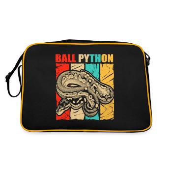 Python - Retro Bag - black/gold - Back