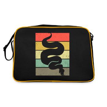 Python - Retro Bag - black/gold - Back