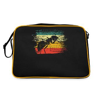 Ant - Retro Bag - black/gold - Back