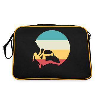 Climb - Retro Bag - black/gold - Back