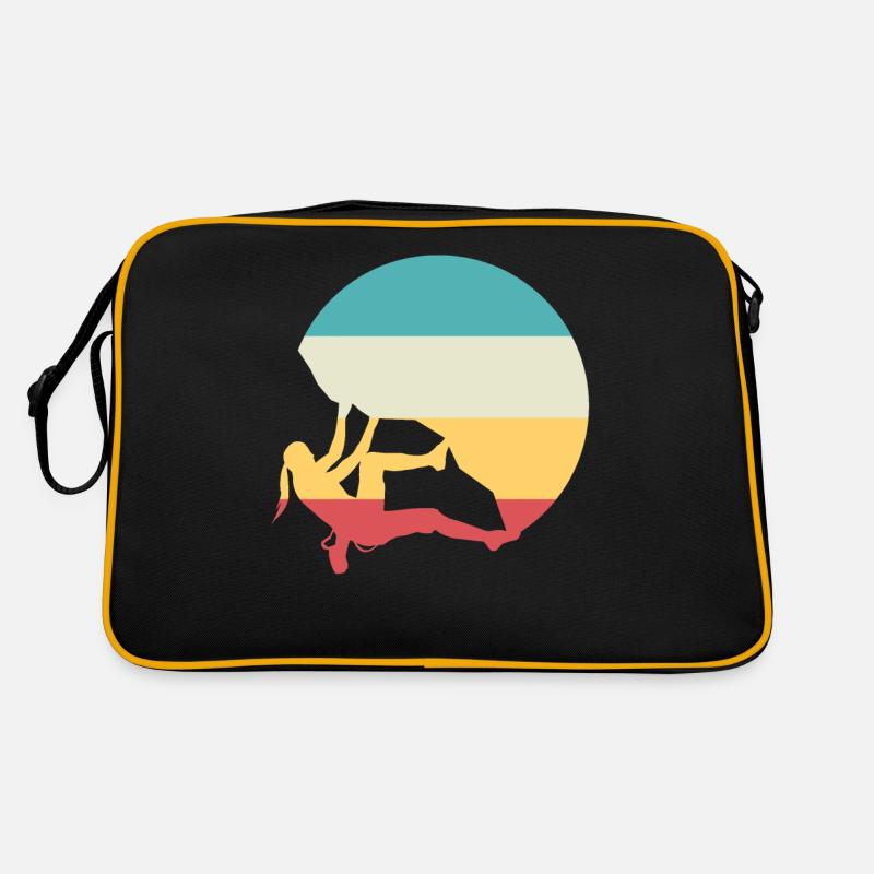Klettern Retro Tasche