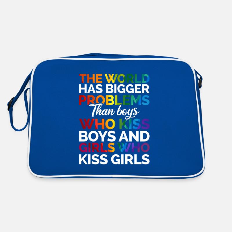 Gay Pride Saying LGBT Retro Bag