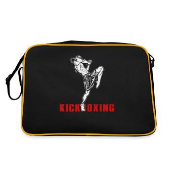 Kickboxer kickboxing - Retro Bag - black/gold - Back