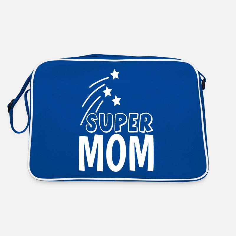 SUPER MOM Retro Tasche