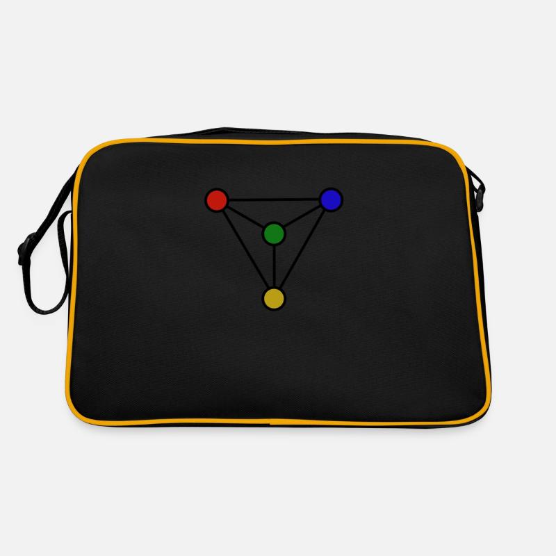 Conception chimique en triangle Sac Retro