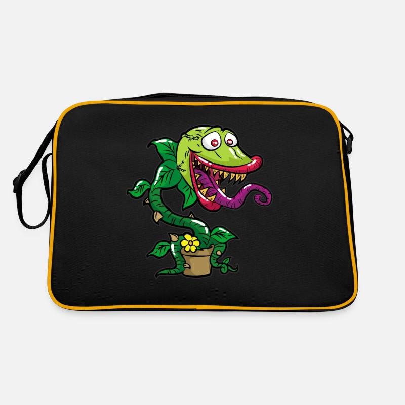 Venus Flytrap Fleichfressende Plfanze Retro Bag