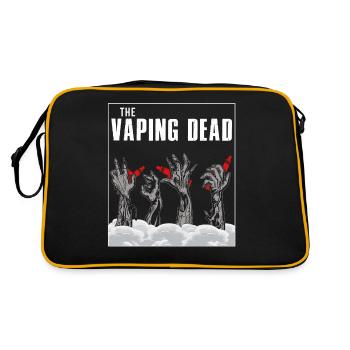 The vaping dead - Retro Bag - black/gold - Back